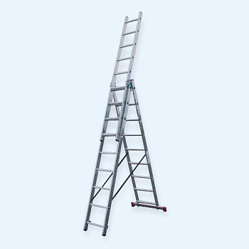 KRAUSE CORDA 3х9 (010391) Лестница трехсекционная универсальная